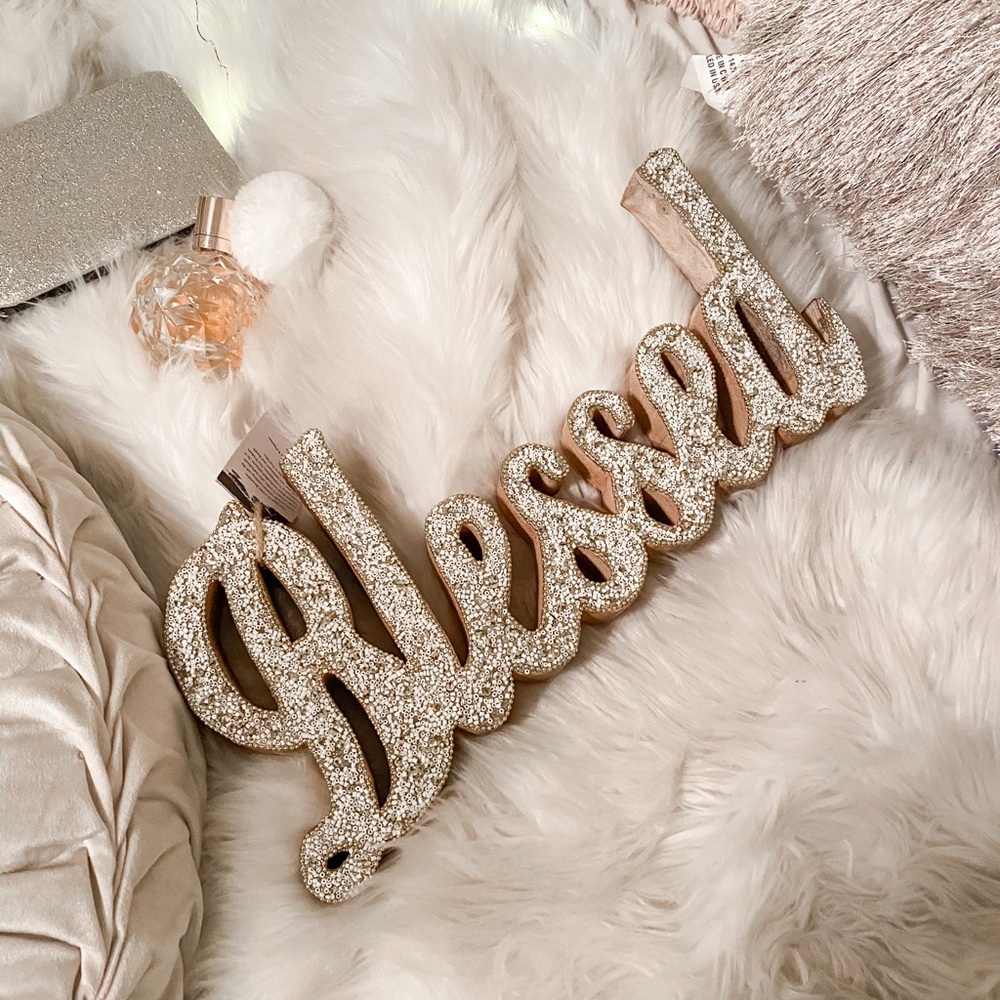 Blessed Wooden Home Decor
